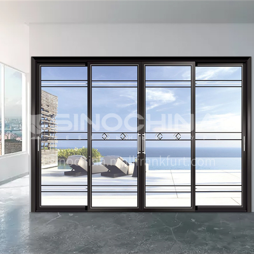 1.4mm modern style aluminum alloy narrow side sliding door sliding door kitchen door balcony door